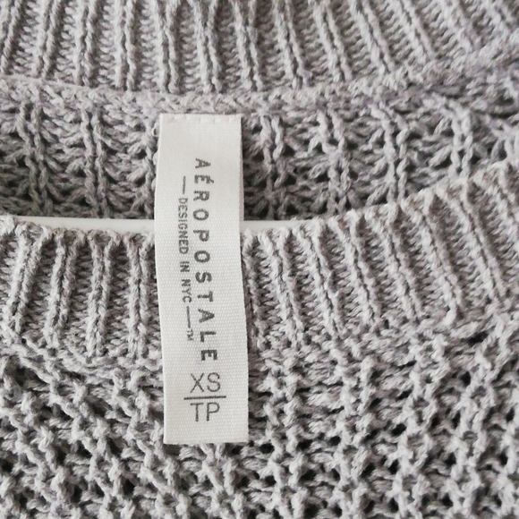 *3 for $25* Grey Knit Sweater - Picture 4 of 4